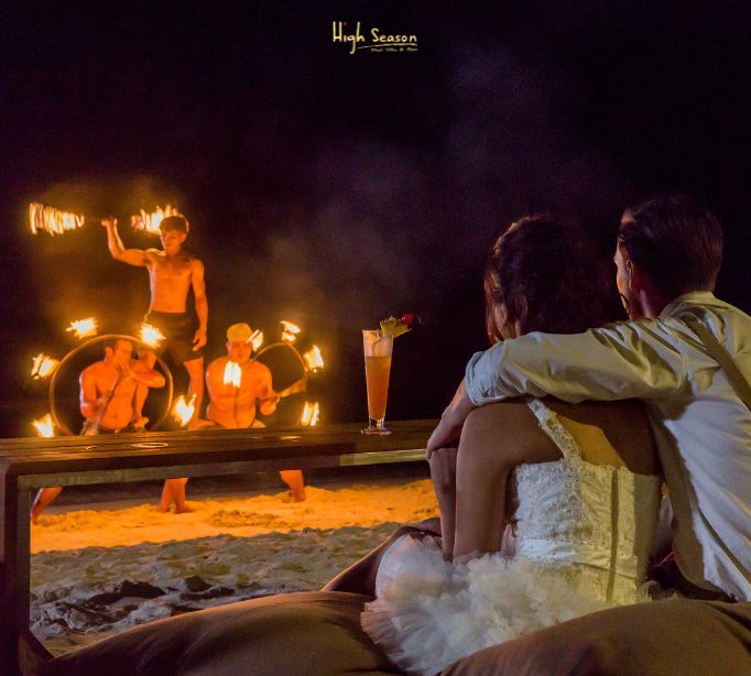 The Best Fire Show 2 Fire | High Season Pool Villa & Spa