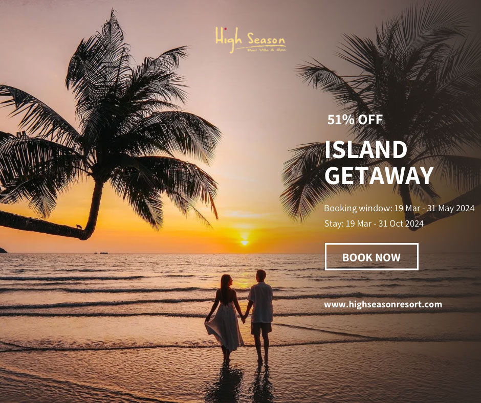 Island Getaway Pop up | High Season Pool Villa & Spa