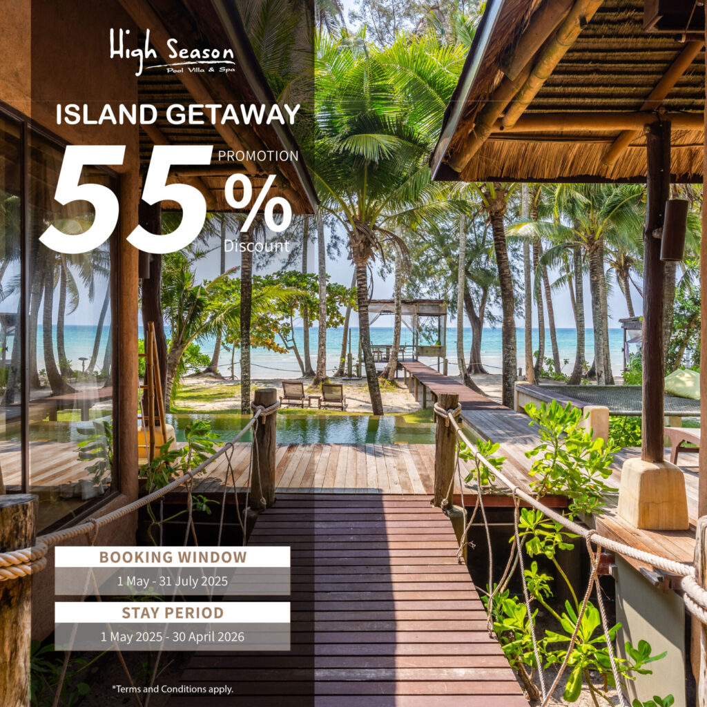 Island Getaway Promotion 1 Island Getaway Promotion 1 May 31 Jul 2025 | High Season Pool Villa & Spa